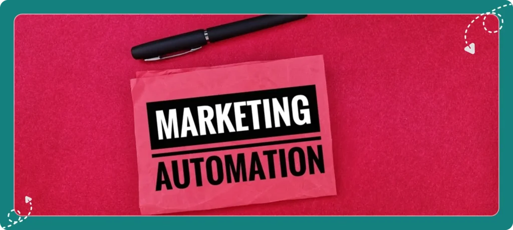 Email marketing automation in the image